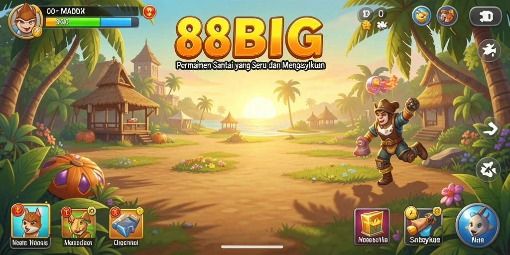 Screenshot gameplay 88BIG menampilkan keseruan bermain yang seru.