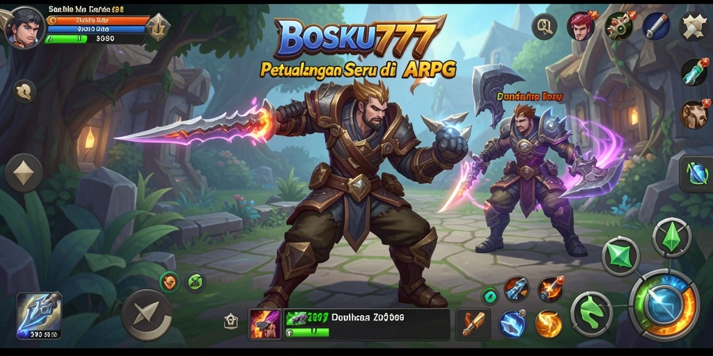 Gameplay BOSKU777 menampilkan aksi seru dan petualangan epik.