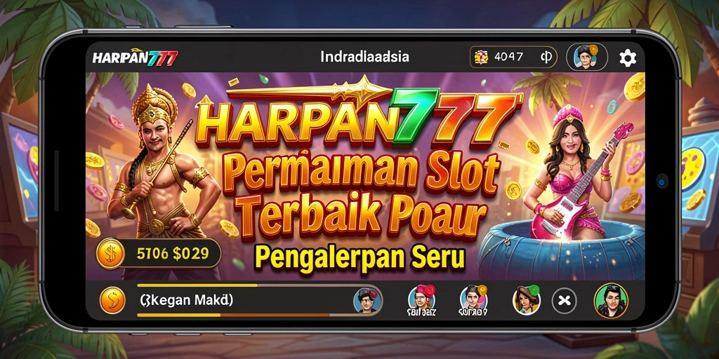 Tampilan menarik dari gameplay Slot HARAPAN777 yang penuh warna.