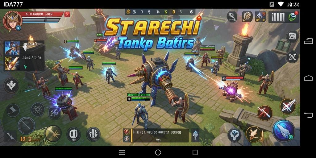 Tampilan gameplay IDA777 yang penuh strategi dan aksi.