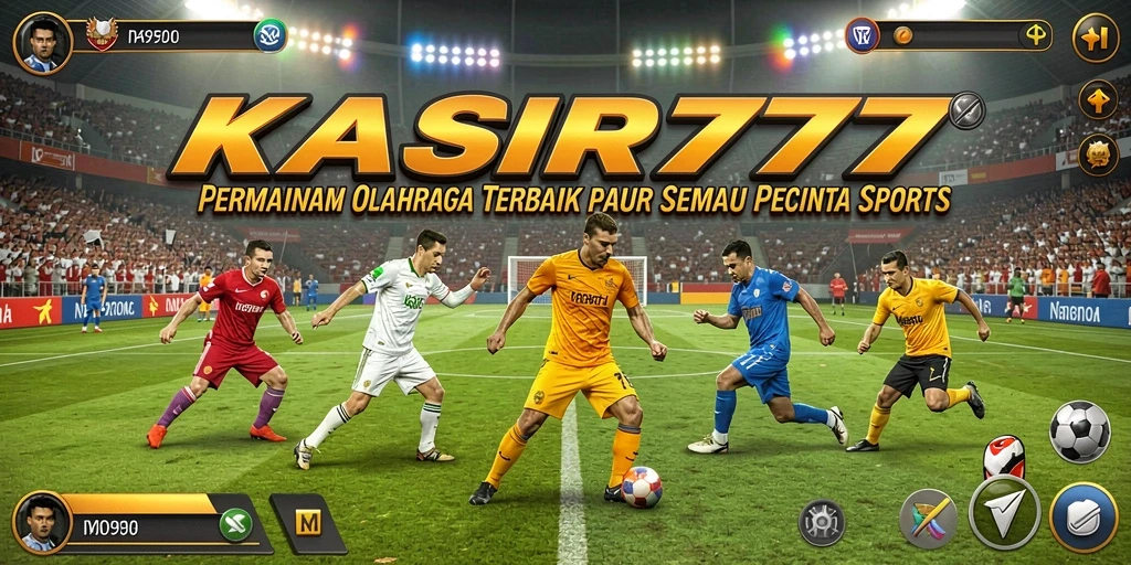 Screenshot utama KASIR777 menampilkan gameplay seru dan kompetitif.