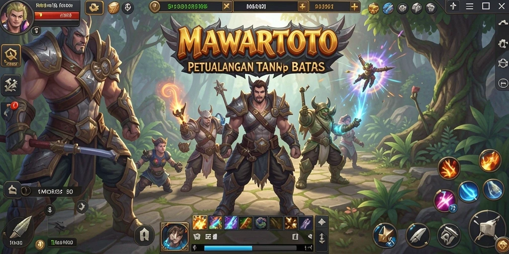 Tampilan gameplay menarik dari MAWARTOTO dalam dunia MMORPG