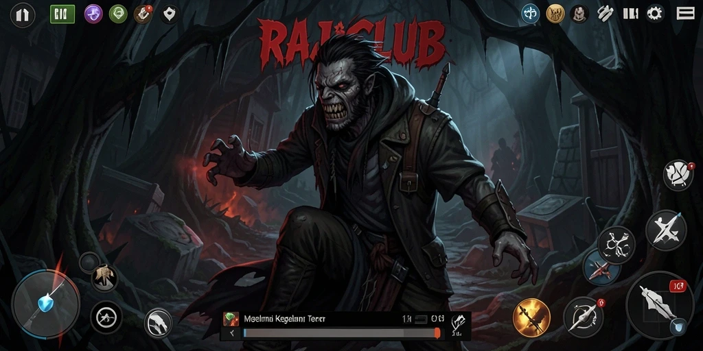 Gameplay mencekam dengan suasana horor yang intens.