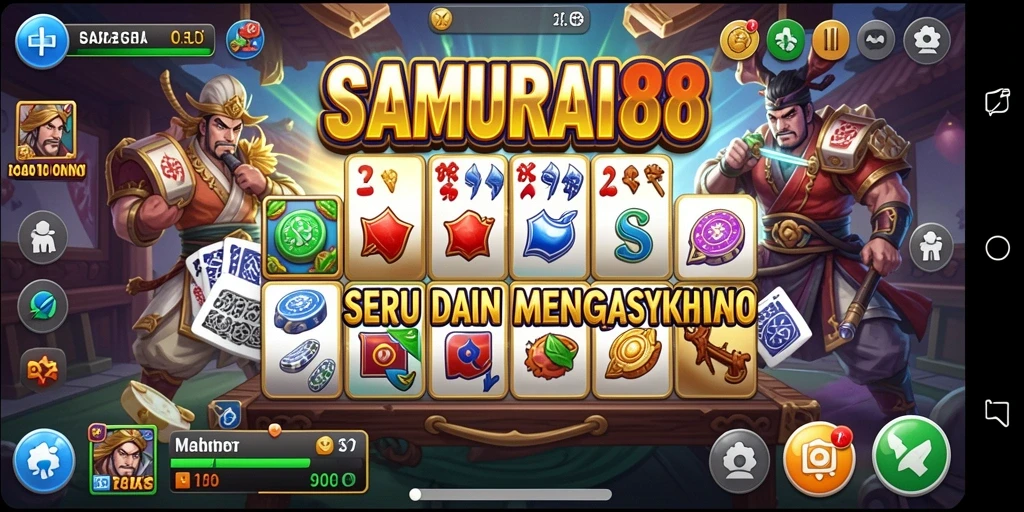 Tampilan gameplay <strong>SAMURAI88</strong> yang dinamis dan mengasyikkan.