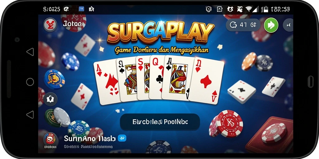 Tampilan gameplay seru dan kompetitif di SURGAPLAY.