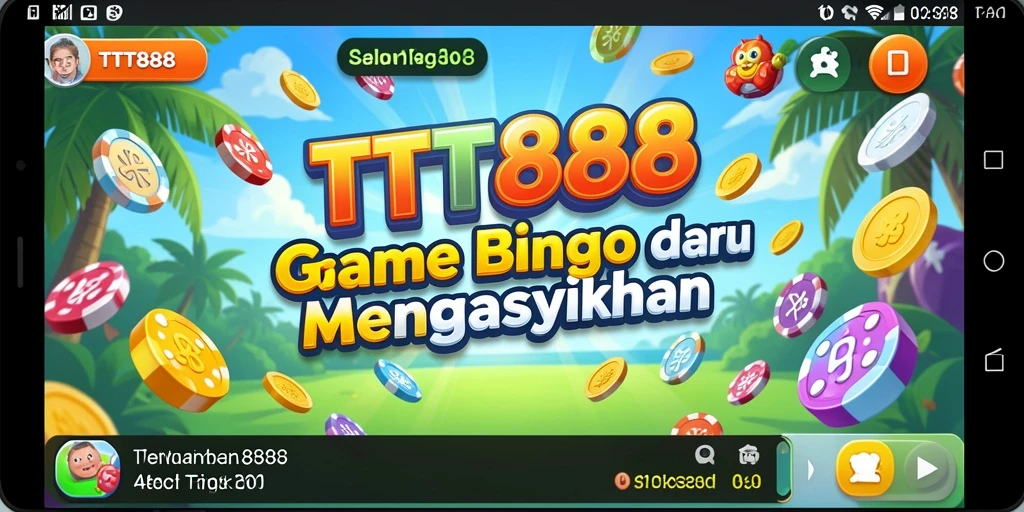 Gameplay TTT888 yang menarik dan penuh warna saat bermain Bingo.