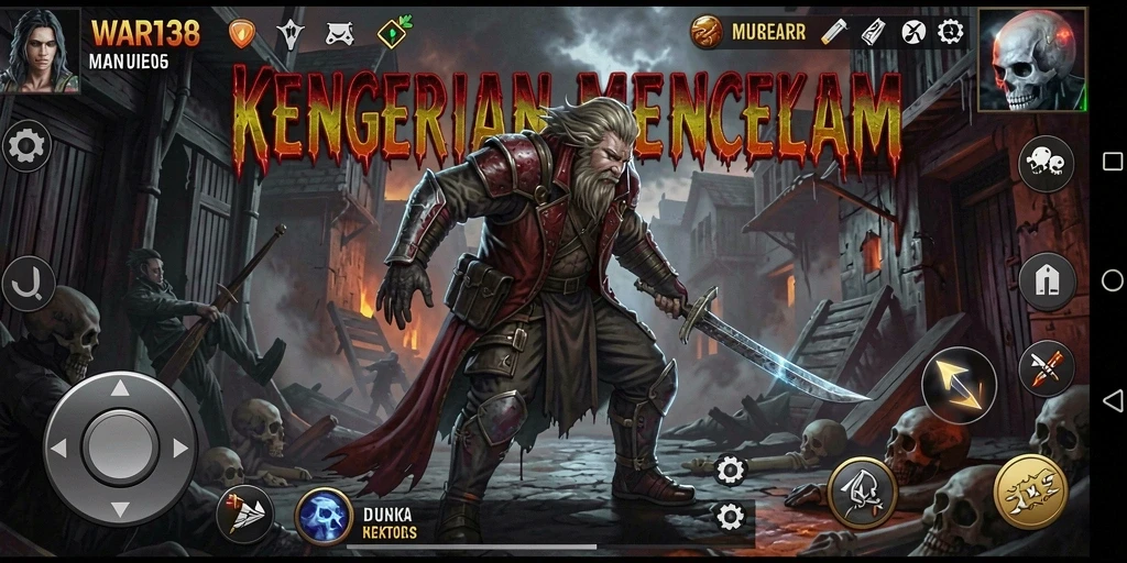 Screenshot menampilkan gameplay intens WAR138 yang menegangkan.